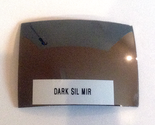 Mirror Coating Lenses: Dark Silver Color