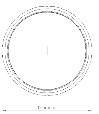 PVA Polarized Formed Film - Diameter Top